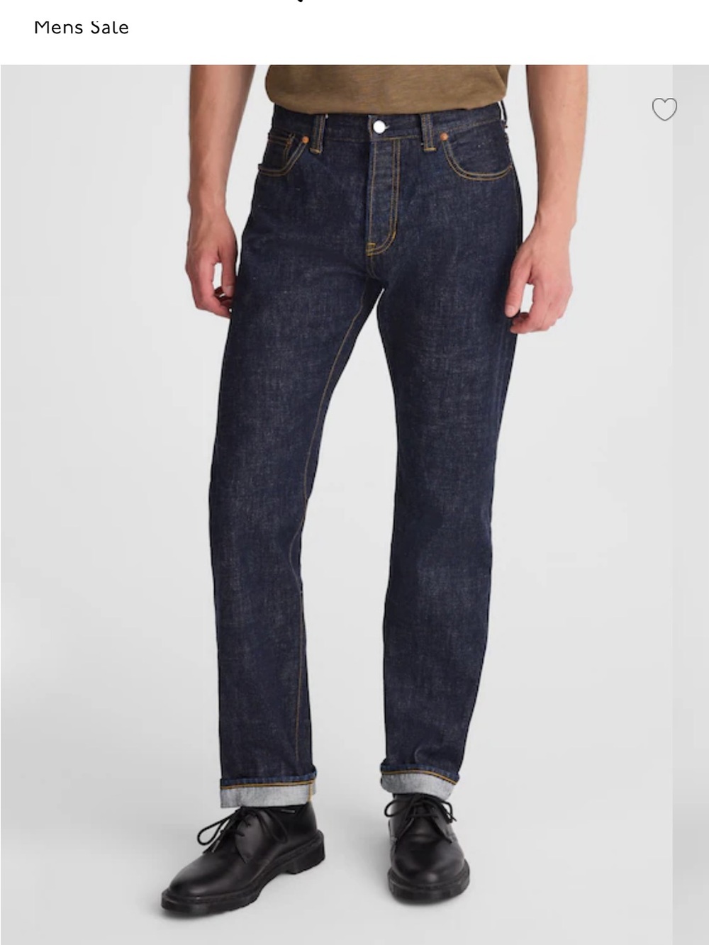 Men’s Madewell 1991 Straight-Leg Jean in Japanese Denim
